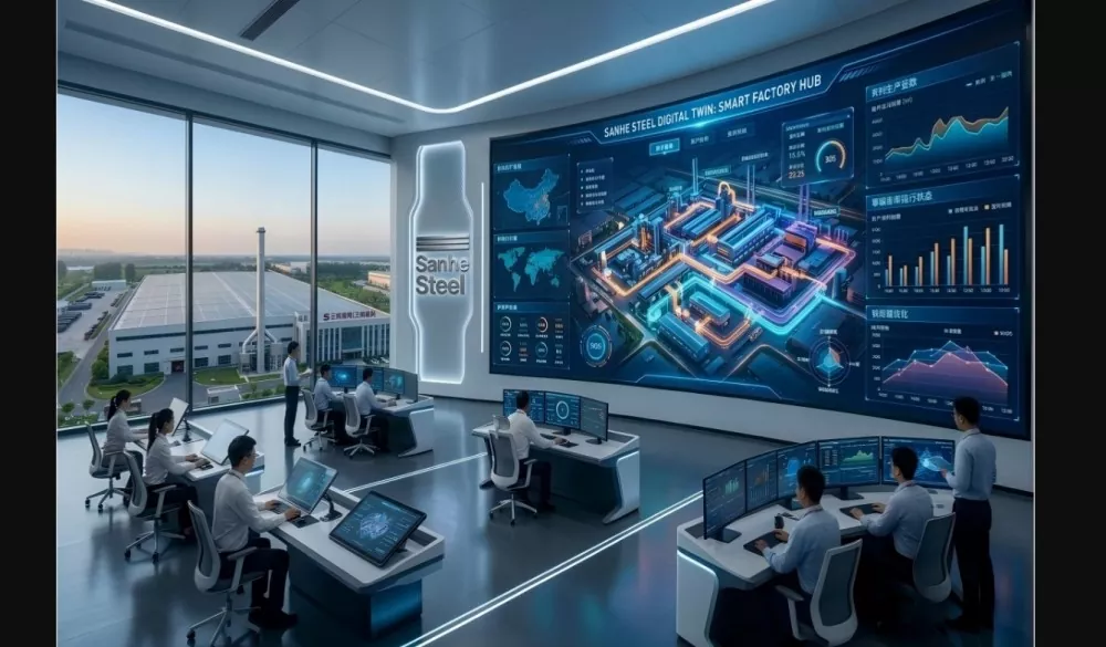 Tvrdá síla řízená daty: Prozkoumání „Steel Brain“ a digitalizované výrobní linky společnosti Sanhe Steel Company