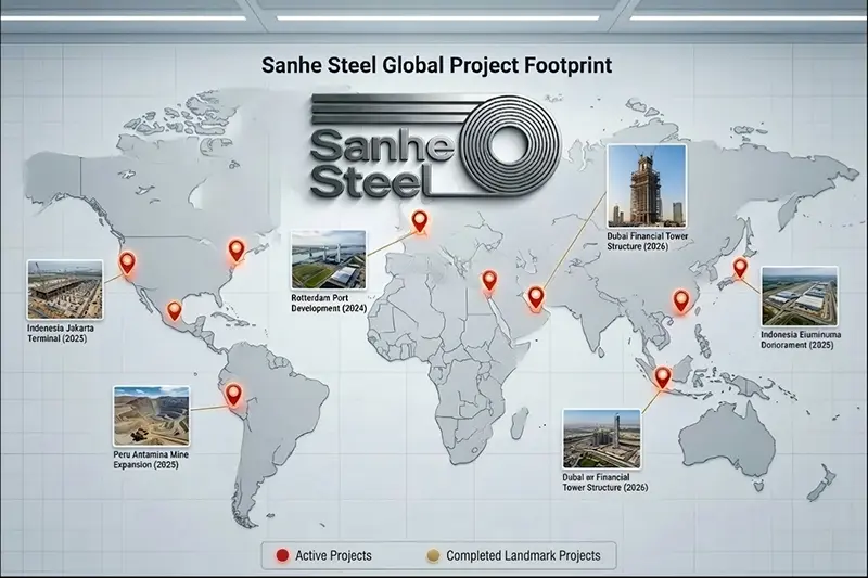 Soutěž „Zelená ocel“ na pozadí uhlíkové neutrality: Jak může Sanhe Steel Company vyhrát uhlíkový tarif 2026?